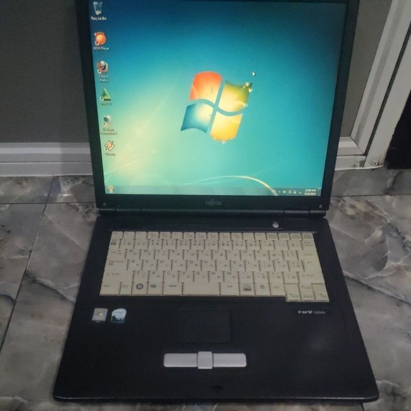 laptop fujitsu fmv-c8240 core duo normal