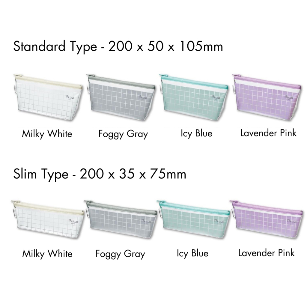 

Promo Kokuyo Piiip Lite Tool Pen Case Standard Slim Type Transparent Pouch Kotak Pensil Serbaguna