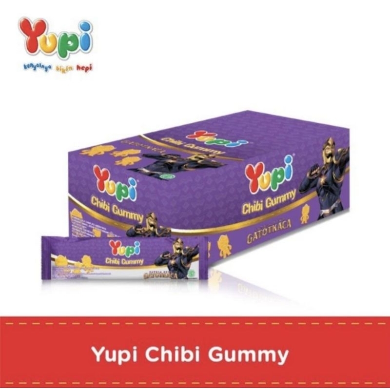 

Yupi Chibi Gummy 1box isi 12pcs