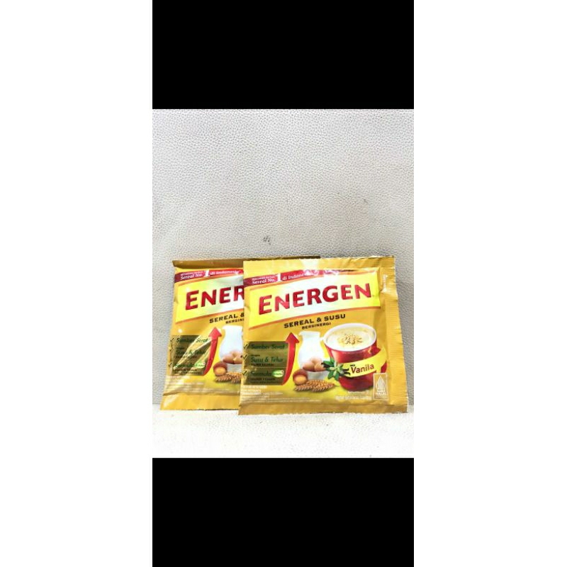 

Energen vanilla sachet / energen sereal murah