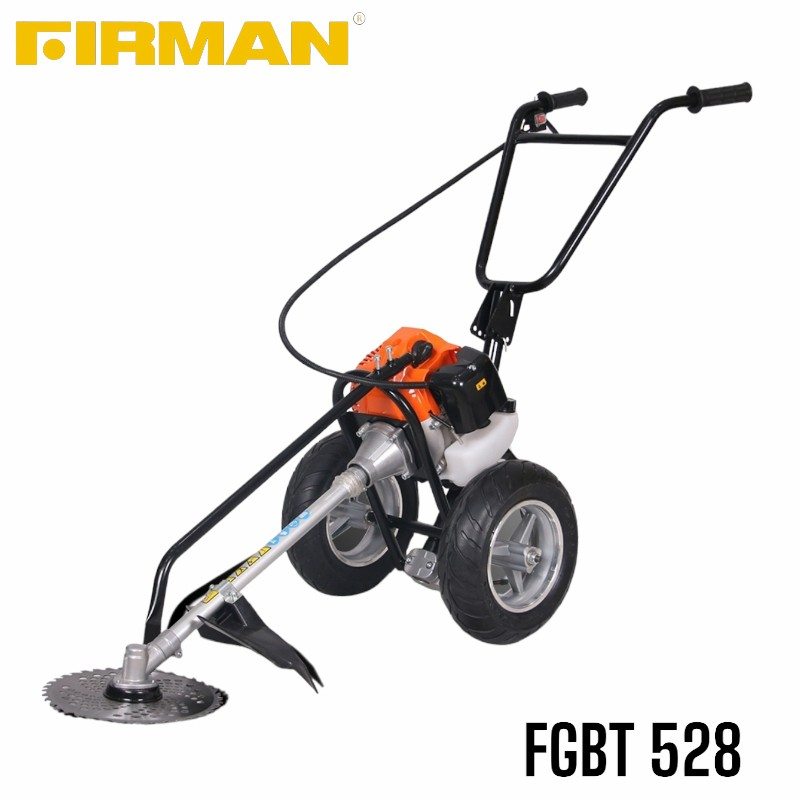 Mini Tiller Brushcutter FIRMAN FGBT 528 FGBT528 Pemotong Rumput Dorong