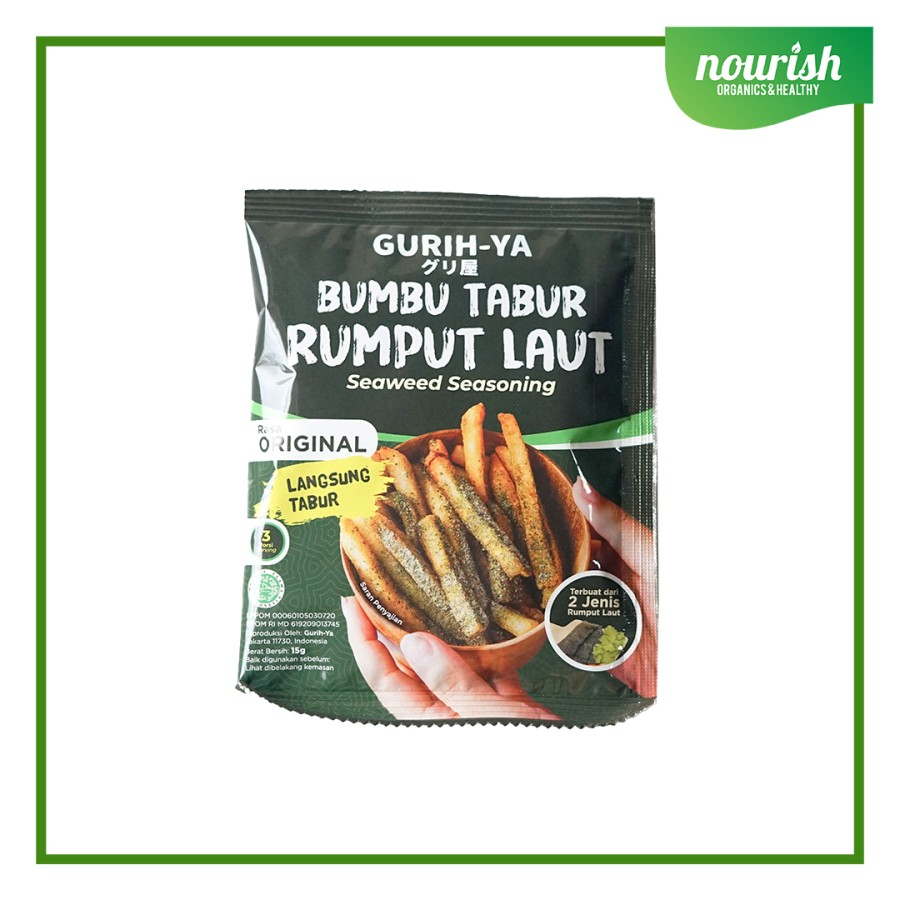 

Gurih-ya Bumbu Tabur Seaweed Original 15gr-Jakbar