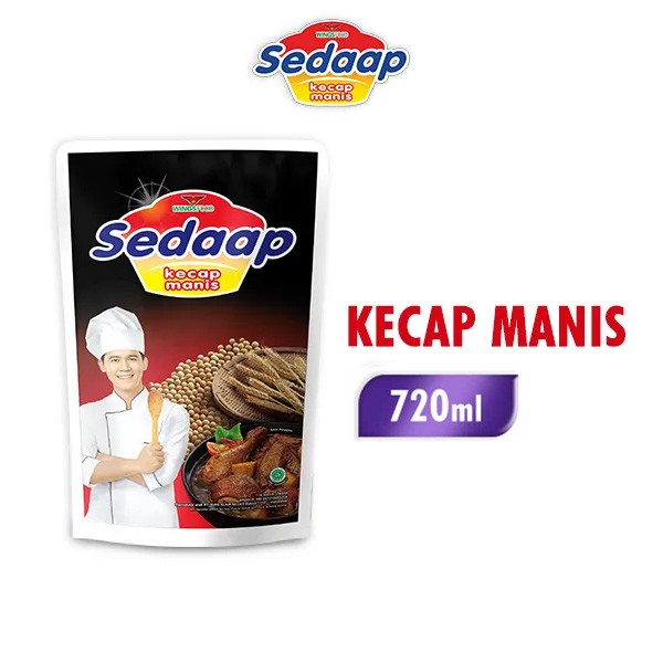 

Sedaap Kecap Manis Pouch 1000 g/720 ml