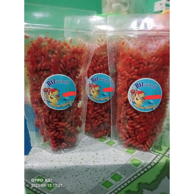 

makaroni Bantat Spiral pedas 100gr