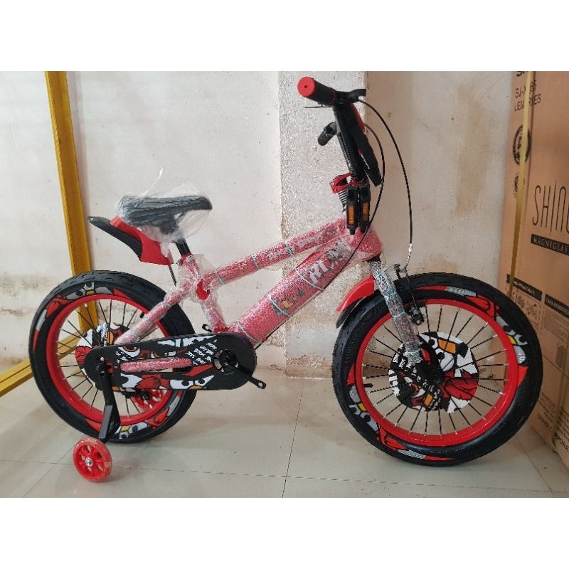 Sepeda Anak Sepeda BMX 18 inch CENTRUM ( BAN JUMBO 3.0 ) ( WARNA MERAH / RED )
