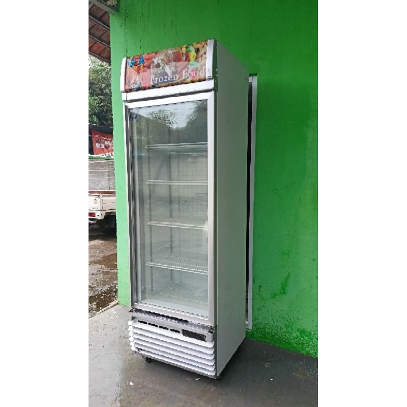 SECOND/BEKAS FREEZER DISPLAY 1 PINTU/UPRIGHT FREEZER GLASS DOOR 1 PINTU GEA