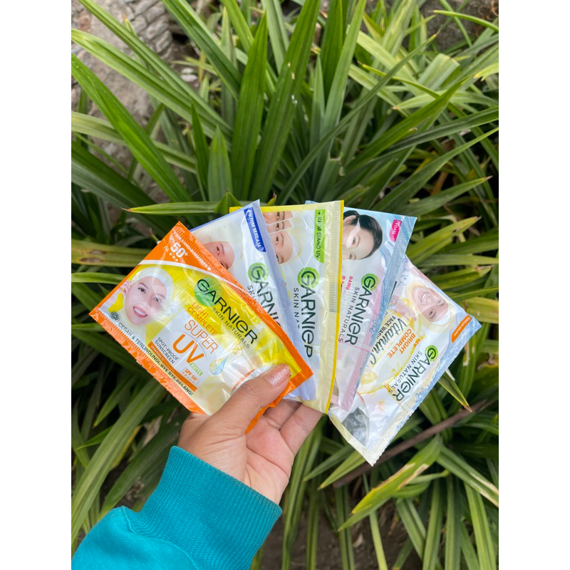 GARNIER SUNSCREEN SACHET/ GARNIER FACIAL FOAM RENCENG