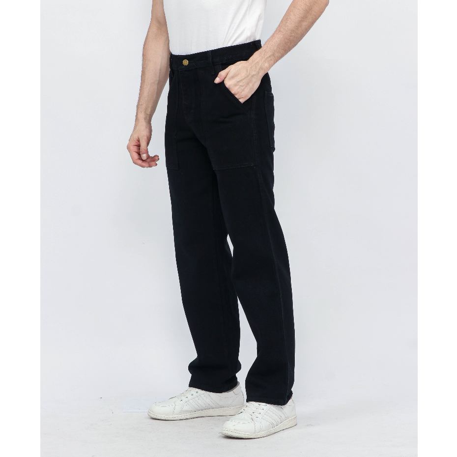 Celana Panjang Fatigue Jeans Hitam - Fathco