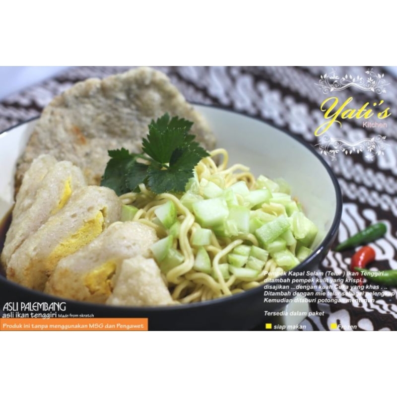 

Pempek Rujak Telur ready to eat