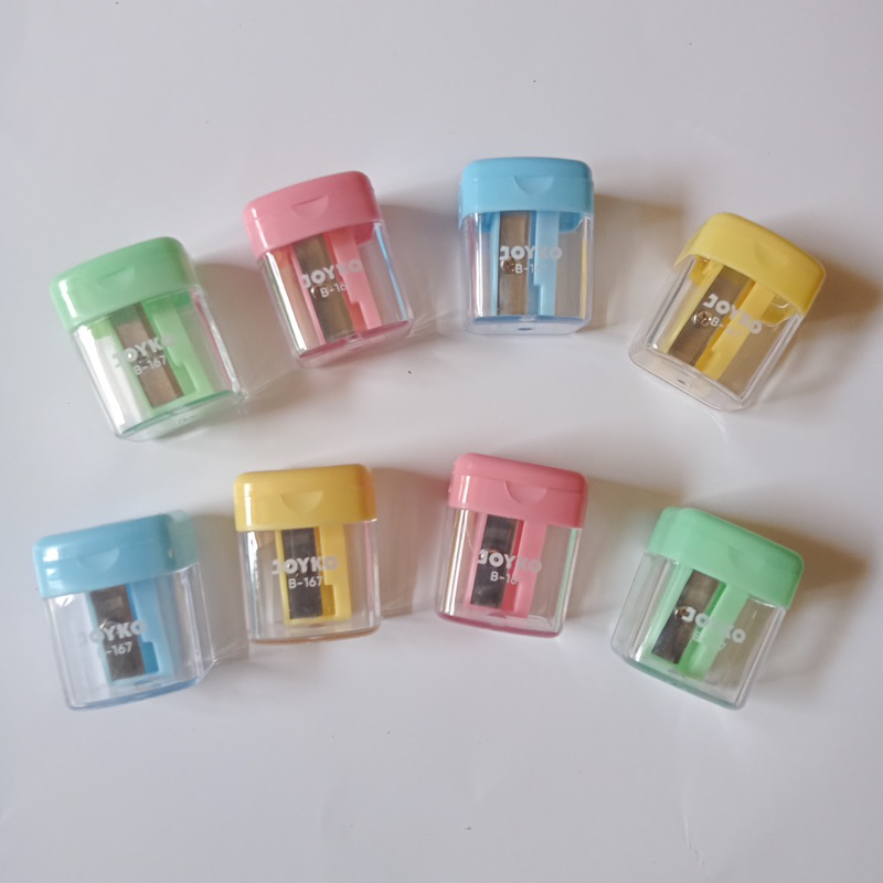 

Rautan Joyko Serutan Sharpener Joyko Warna Pastel