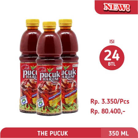 

Teh Pucuk Segar 350 ML isi 24 PCS