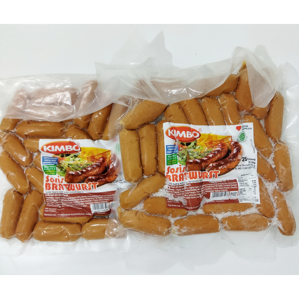 

KIMBO Sosis Bratwurst Cocktail Original Isi 25