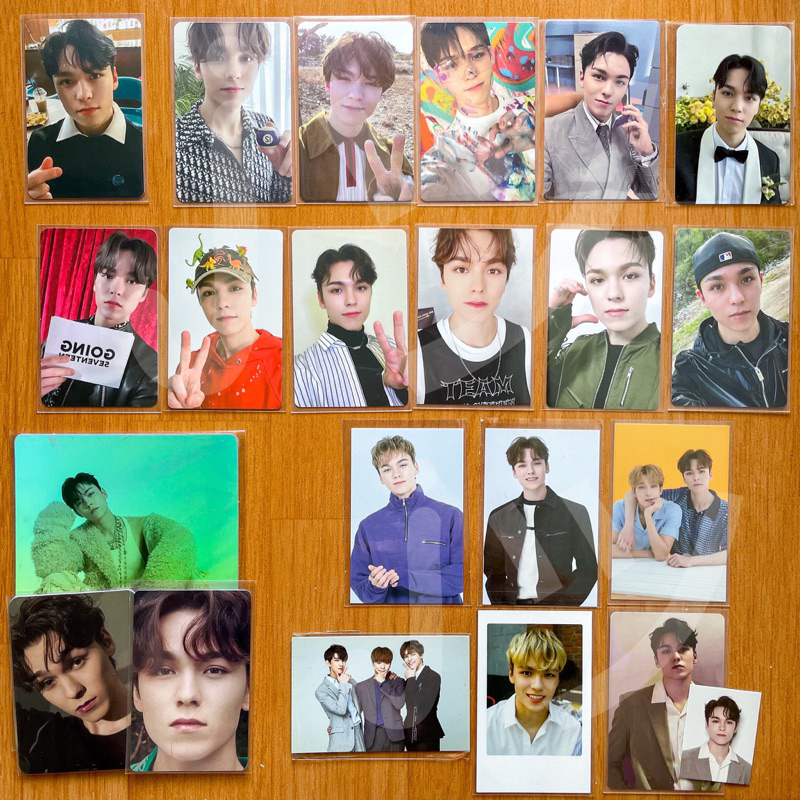 (Take All) Seventeen Vernon PC TC POB Album Concert Caratland Magazine Seasons Greetings Membership