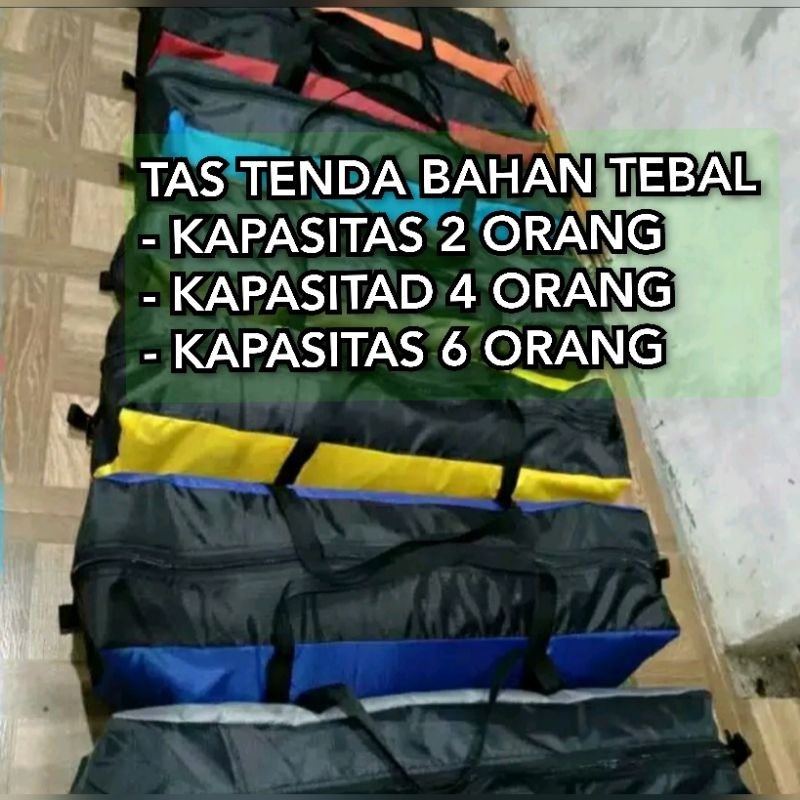 TAS TENDA BORNEO 2 / TENDA TENDAKI BORNEO 4 / TENDA BORNEO 6 / TENDA MOLUCAS 6 / TENDA JAVA 4 / TEND