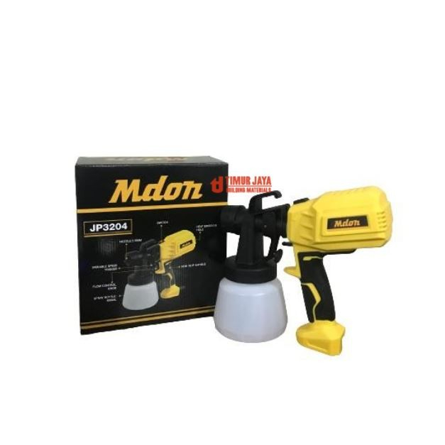 MDON alat cat semprot listrik 400W 800ml mesin cat semprot listrik spray elektrik