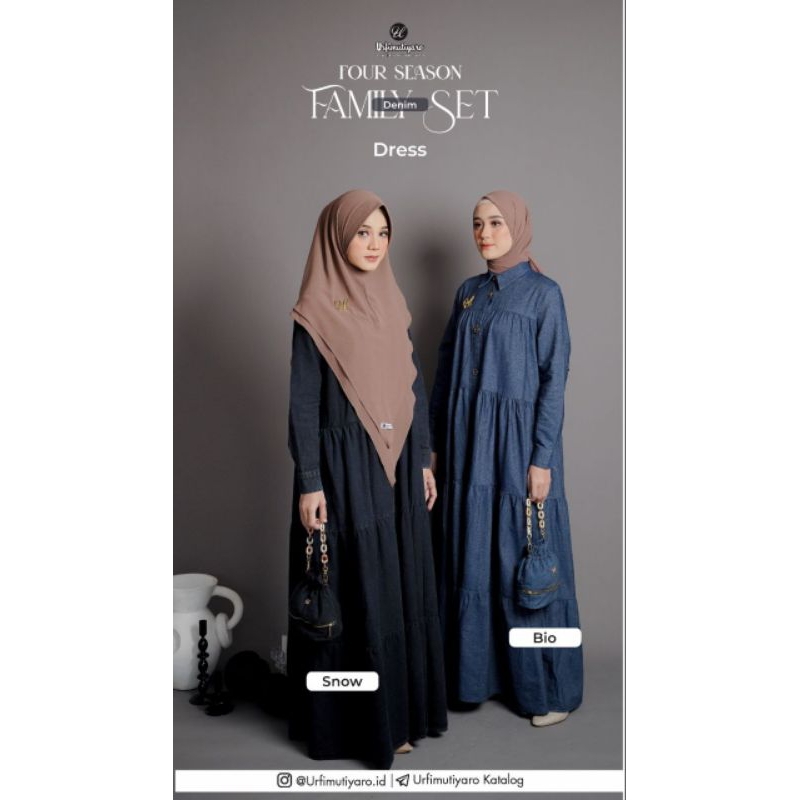 FOUR SEASON DRESS MOM ONLY by URFIMUTIYARO