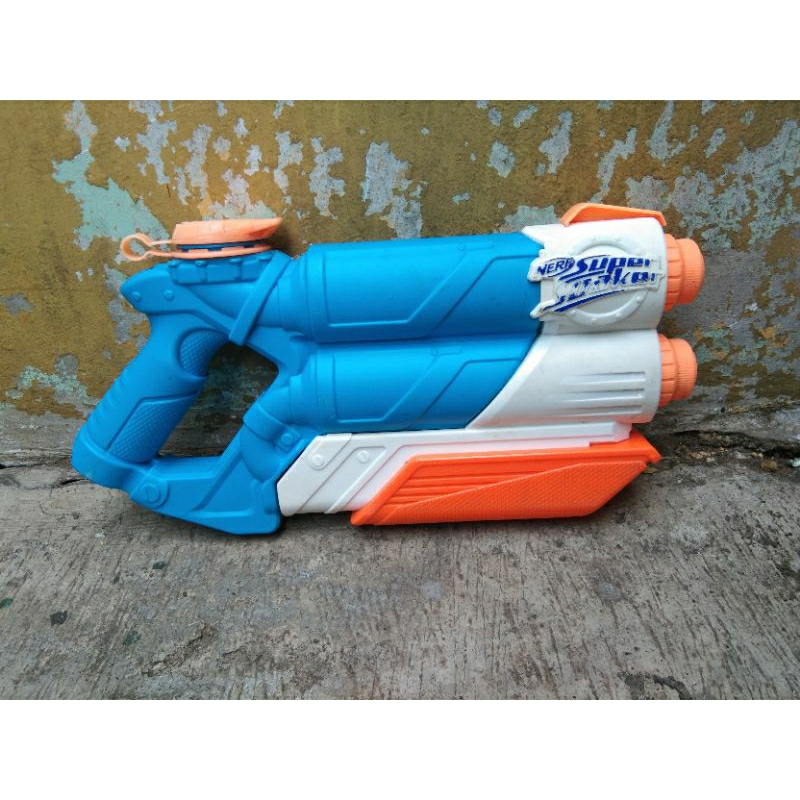 Tembakan air NERF Super Soaker original murah, bekas, bagus