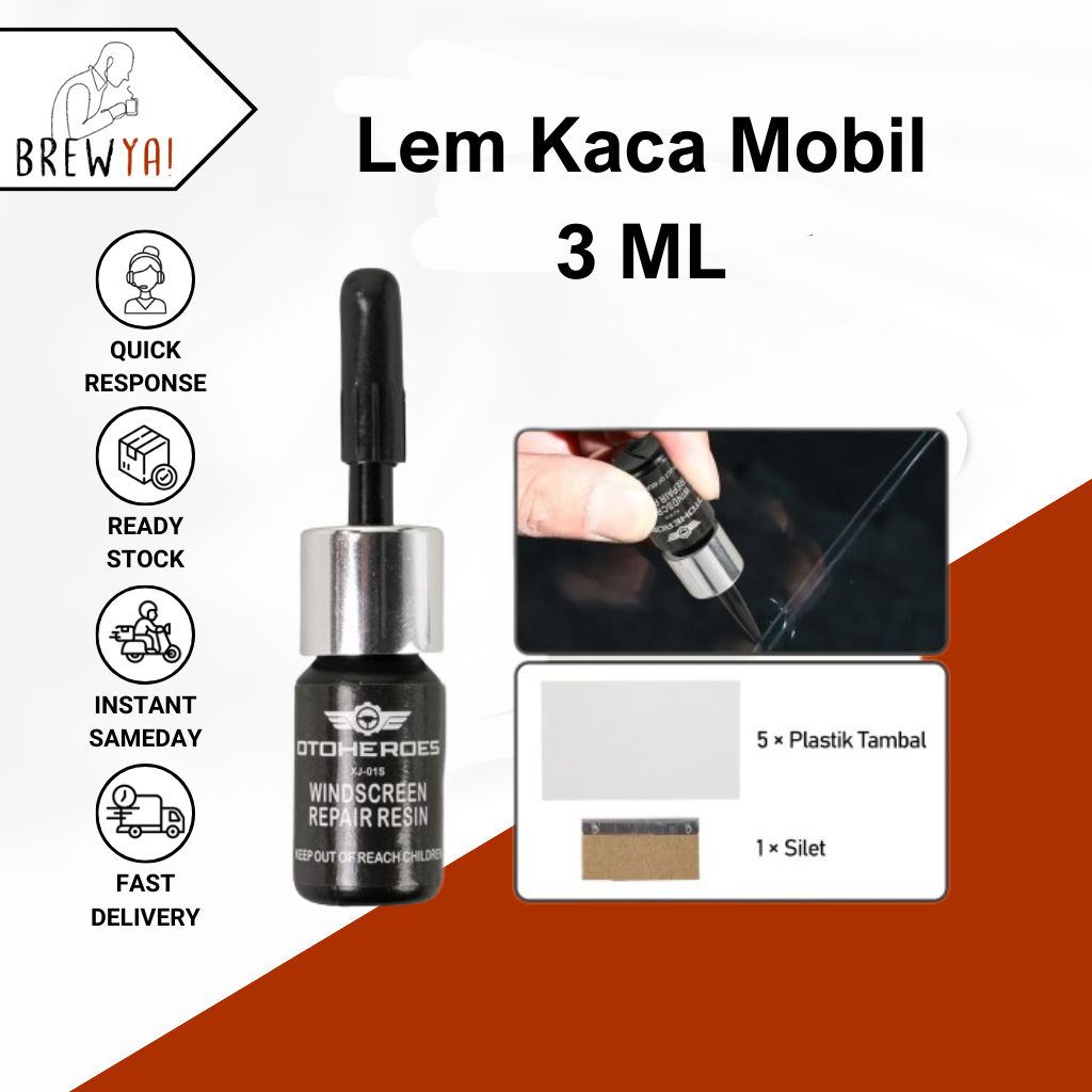 

Lem Kaca Mobil Penambal Kaca Retak