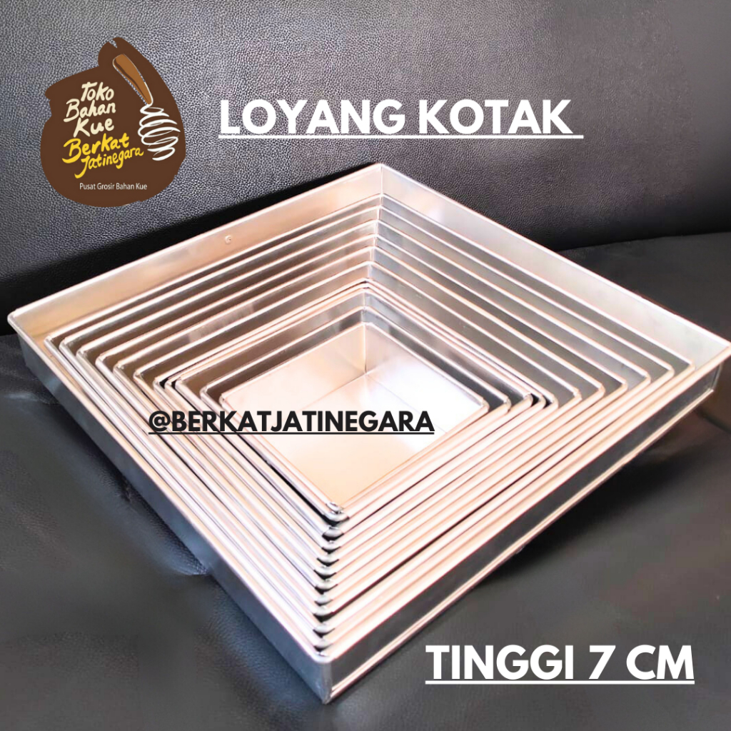 LOYANG KOTAK TINGGI 7CM / LOYANG KOTAK PRESS