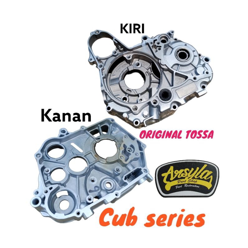 crankcase krengkes kalter Honda ori win 100 Astrea Star prima grand impressa legenda Supra x 100 Sup