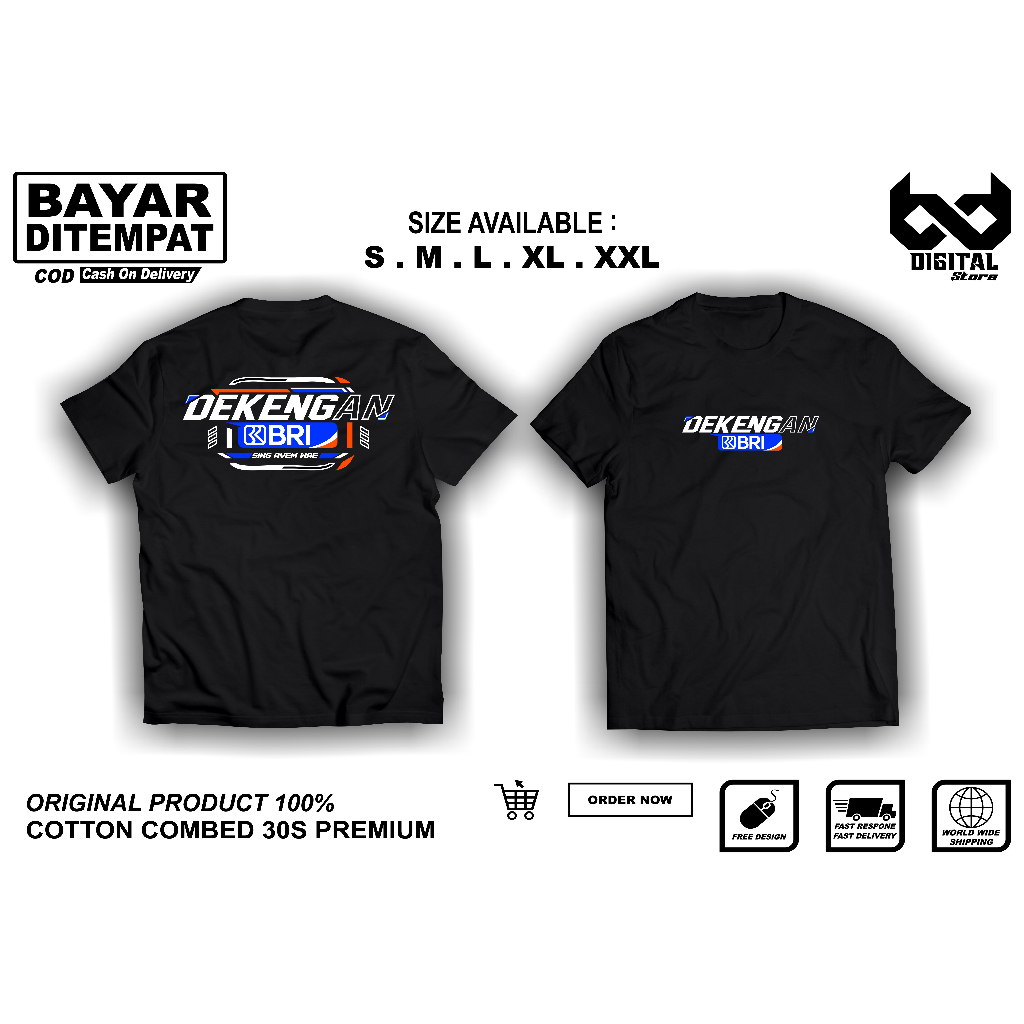 DEKENGAN BRI PEJUANG KUR PAKAIN PRIA ATASAN KAOS DEKENGAN BRI TERBARU VIRAL TRENDING