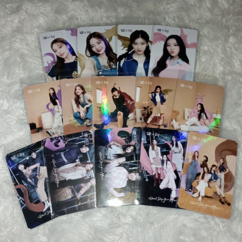 (READ DESC) PC Itzy x Ultramilk SEALED Official Photocard Yeji Lia Ryujin Chaeryeong Yuna | TERMURAH