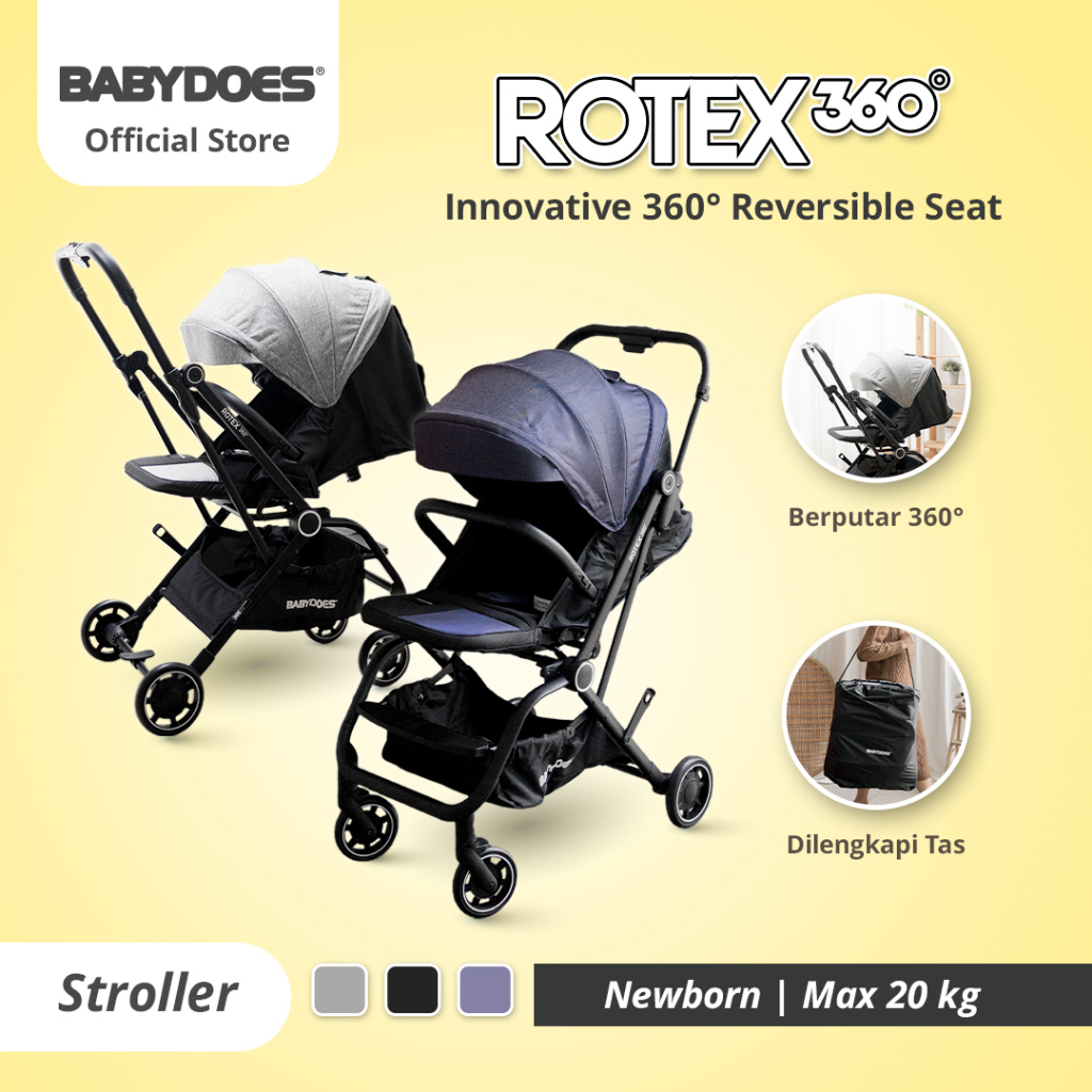 Babydoes Rotex 360° Stroller