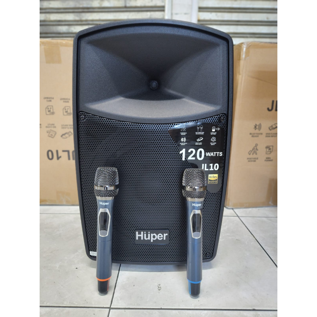 PORTABLE WIRELESS HUPER JL-10 / SPEAKER BLUETOOTH HUPER JL10 ORIGINAL