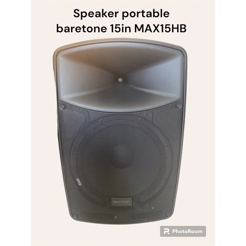 speaker portable baretone 15in MAX-15HB ORIGINAL