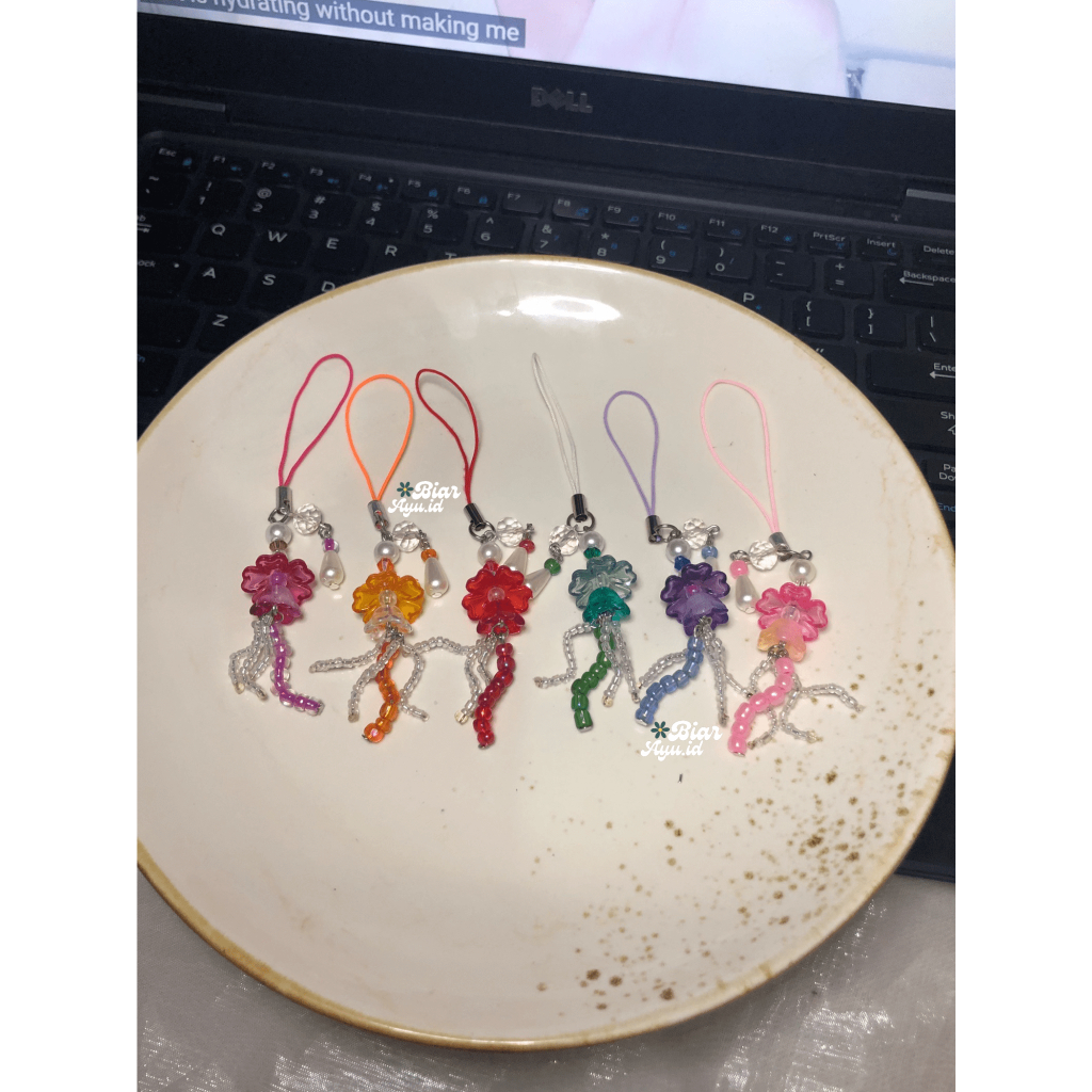 Gantungan HP | Gantungan Tas | Gantungan Kunci | Strap HP Murah Kecil | Strap Jellyfish