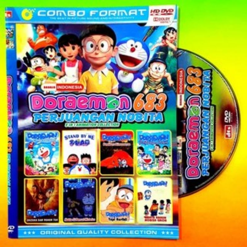 KASET FILM ANAK ANAK KARTUN ANIMASI TERBARU KARTUN DORAEMON THE MOVIE DUBBING BAHASA INDONESIA