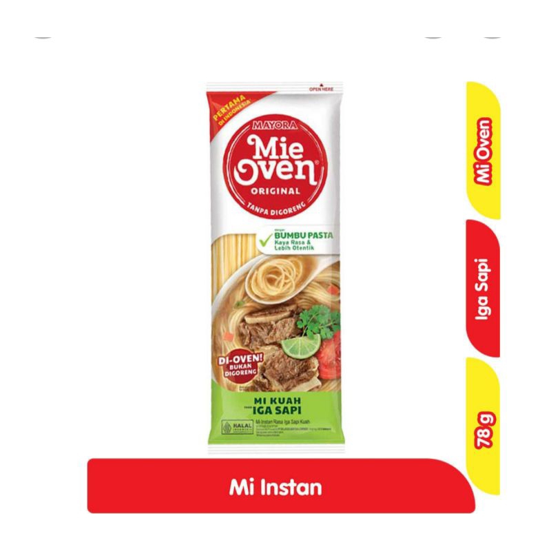 

Mie Oven Kuah Iga Sapi Mie Oven Mie Instan Goreng Bawan