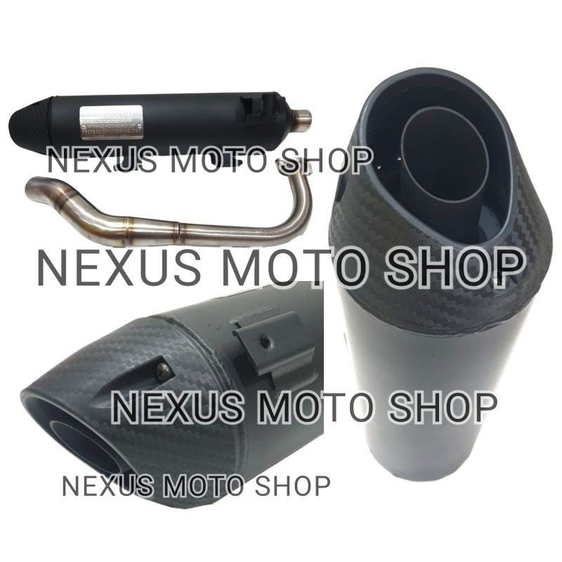 knalpot ahm aerox new knalpot tsukigi standar racing aerox connected