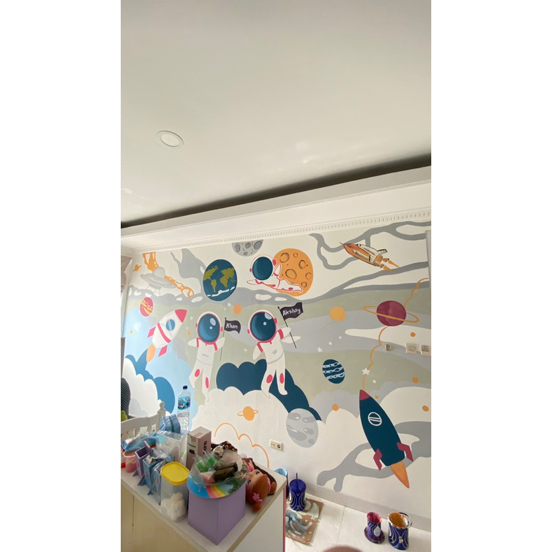 jasa mural lukis dinding