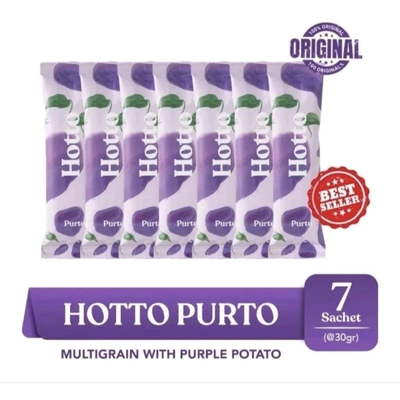 

Hotto Purto Multigrain 7 sachet @30gr/saxhet