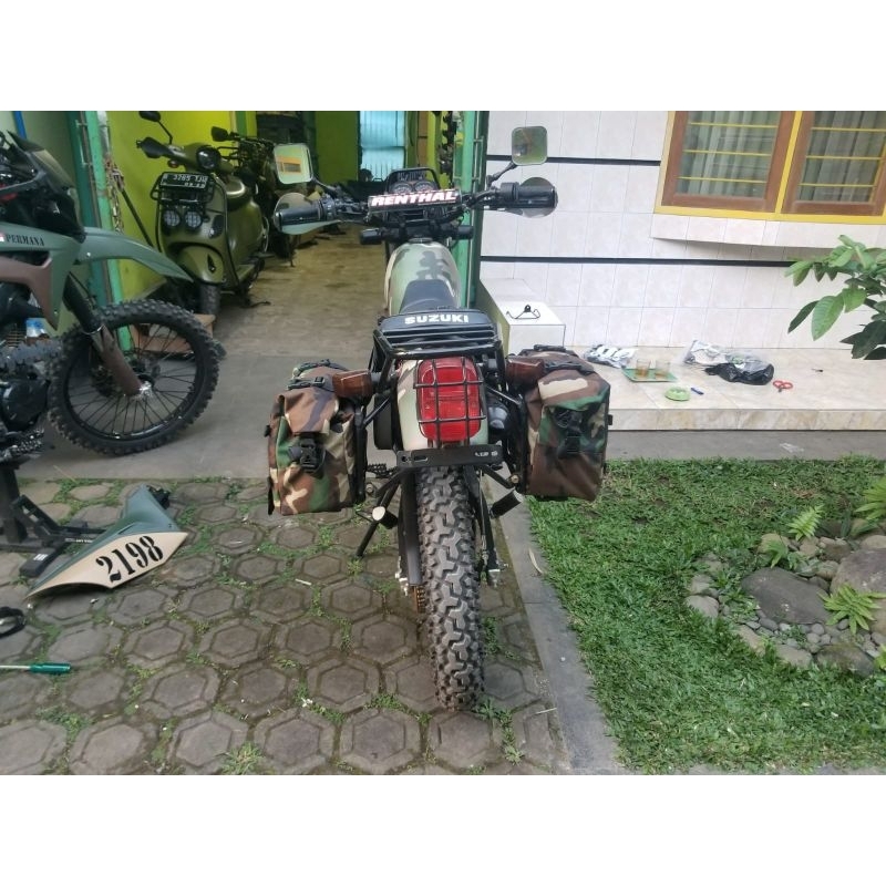 Tas samping Motor Side Bag Army XDHOSE Waterproof