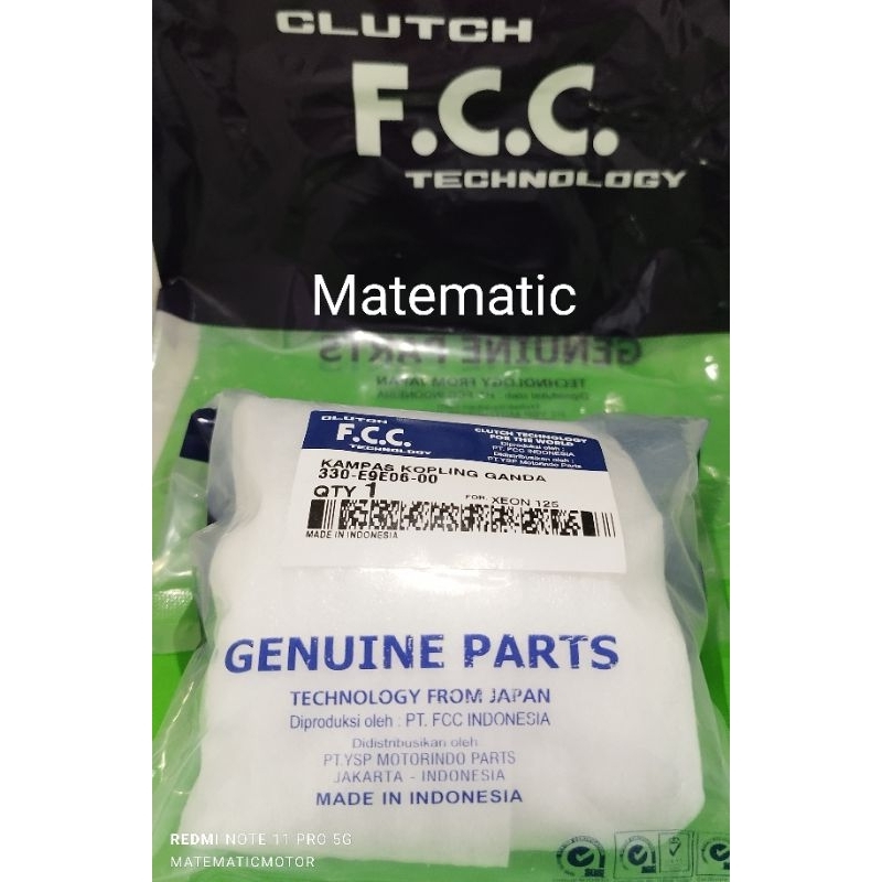 KAMPAS GANDA ONLY Yamaha XEON 125 Original FCC GENUINE PARTS