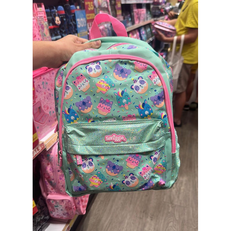 SMIGGLE BACKPACK JUNIOR CLOUD NINE PINK UNICORN/TAS SMIGGlE ORIGINAL