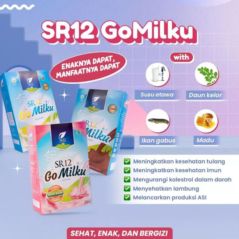 

GO MILKU SR12/ SUSU KAMBING ETAWA BUBUK/ KESEHATAN