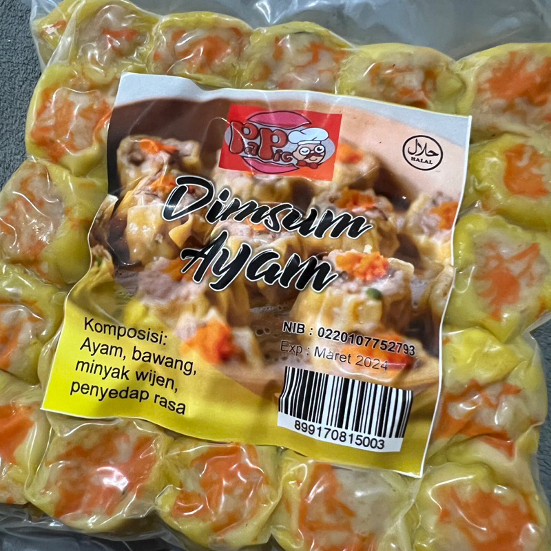 

RAFFA FROZEN FOOD SIOMAY AYAM DIMSUM FROZEN ISI 10pcs dan 25pcs