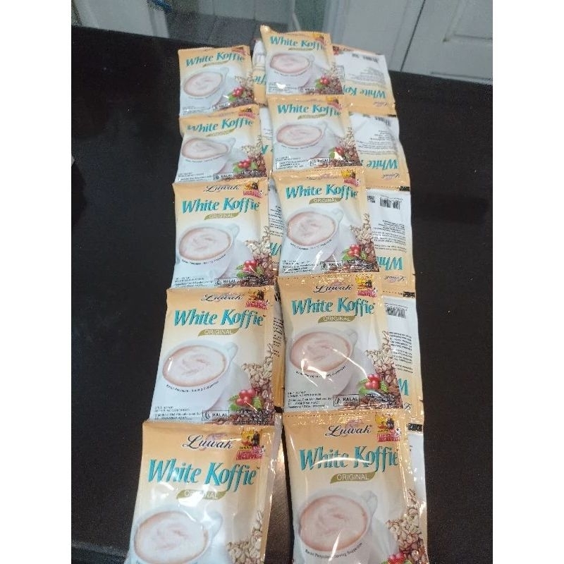 

LUWAK WHITE COFFEE 1RENTENG (10PCS)