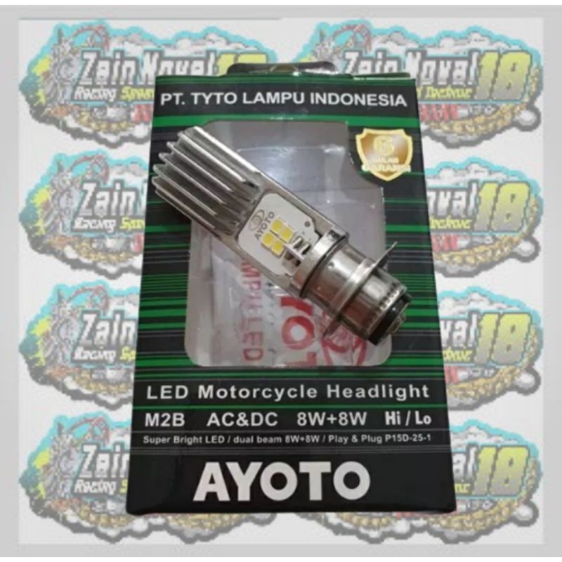 Ayoto lampu LED depan all motor
