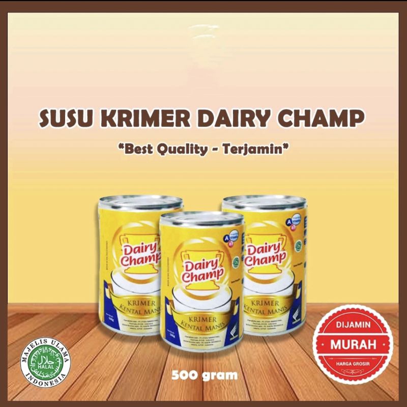 

Susu Kental Manis | Dairy Champ | 480g