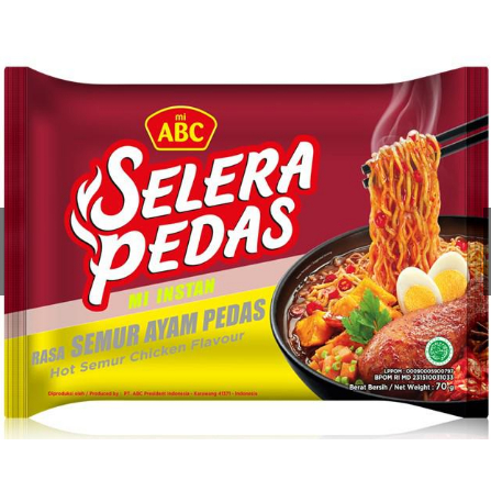 

Abc Rasa Semur Ayam Pedas 70gr