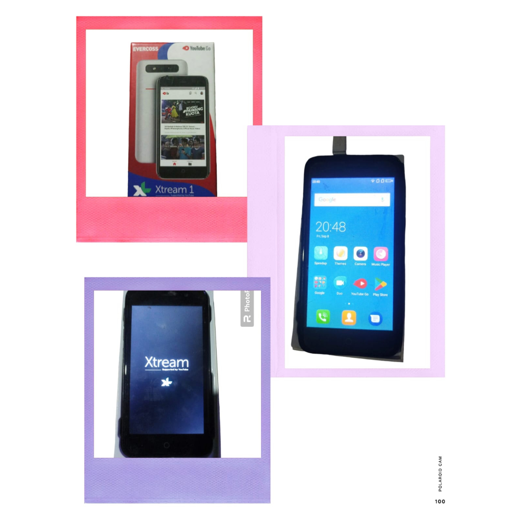HP Android Murah Evercoss Xtream 1 Memory 1/8 Bekas Berkualitas,Stok Terbatas