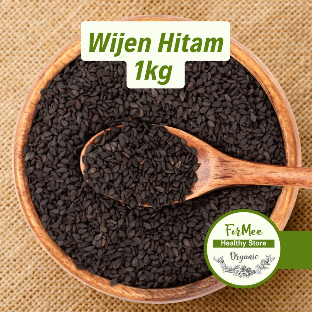 

1kg Wijen Hitam / Black Sesame