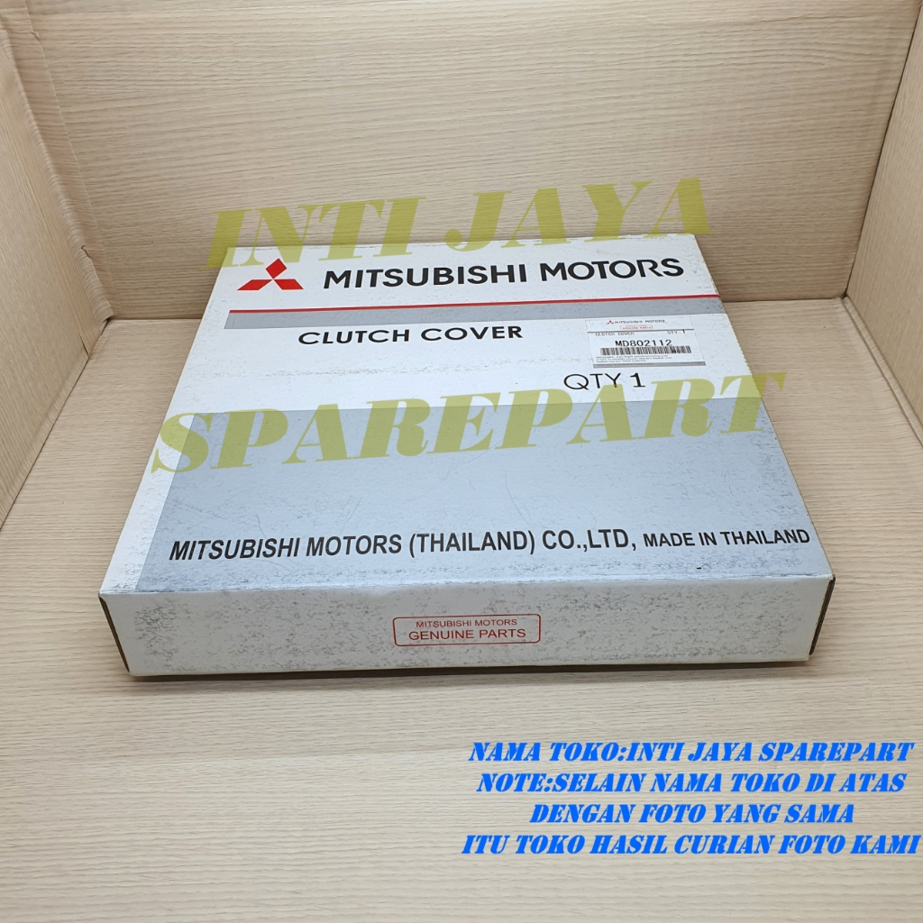 CLUTCH COVER DEKRUP MATAHARI MITSUBISHI TRITON 2.8CC KB7T MD802112