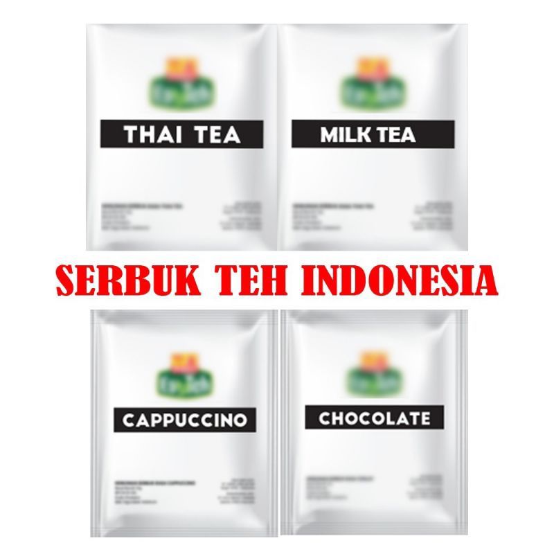 

Varian Rasa Teh P*CI (Choco,Cappuchino,Thai Tea,Milk Tea)