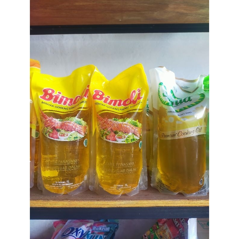 

BIMOLI/ TAWON/SANIA MINYAK GORENG KEMASAN 1L