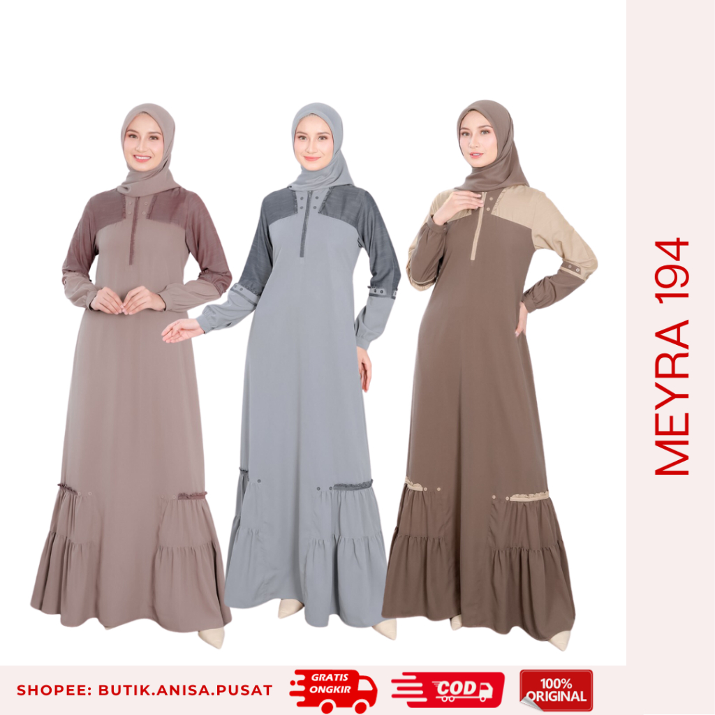 PUSAT25 - SEPLY MEYRA 194 Gamis Wanita